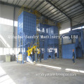 Resin sand reclaiming and molding line